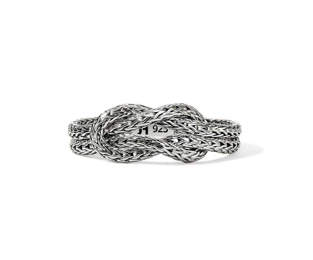 Love Knot Silver Ring